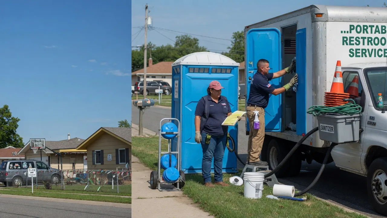 Portable Toilet Rental in Bucyrus, KS near me